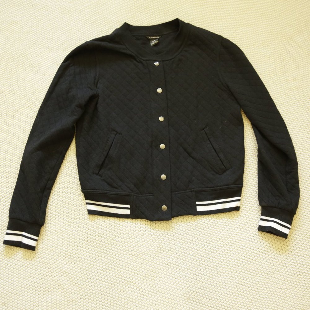 Club Monaco Bomber Style Cotton Jacket, Medium